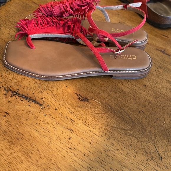 NWOT Red Chicos leather sandals - Picture 4 of 6